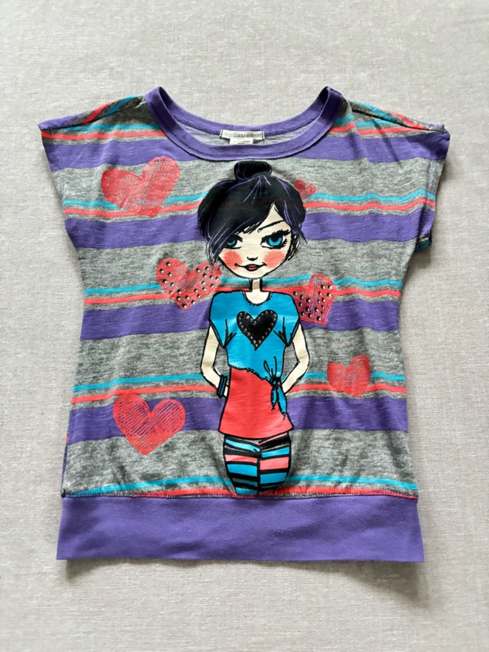 Self Esteem Y2K bratz style graphic baby tee.
